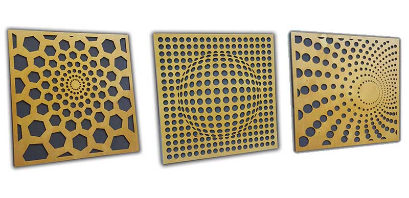 Acoustic panels set