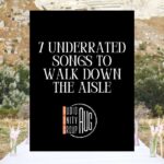 7 Underrated Songs to Walk Down the Aisle