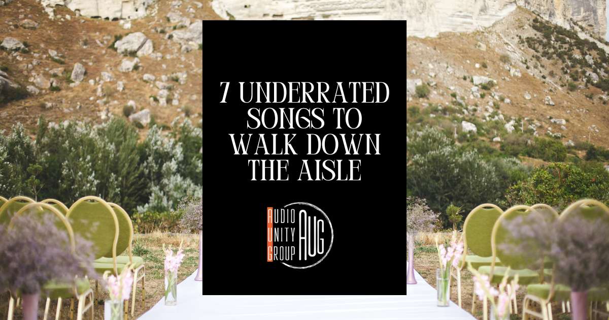 7 Underrated Songs to Walk Down the Aisle